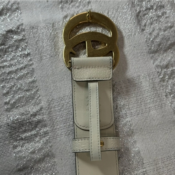 ⚘️Limited Edition- Gucci Marmot Interlocking GG Logo FRUIT Belt 85•34 W/COA - Picture 8 of 17